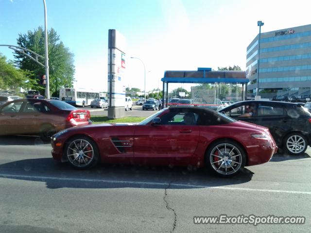 Mercedes SLS AMG spotted in Montreal, Canada