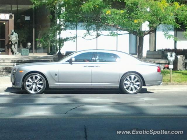 Rolls Royce Ghost spotted in Montreal, Canada