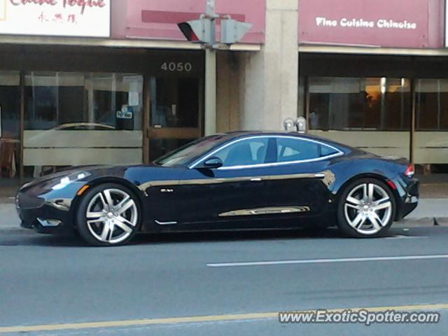 Fisker Karma spotted in Montreal, Canada