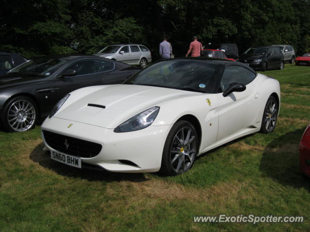 Ferrari California spotted in Queensferry, United Kingdom