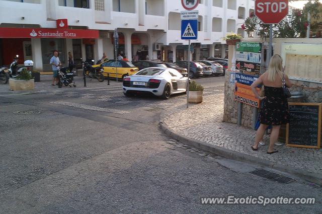 Audi R8 spotted in Carvoeiro, Portugal