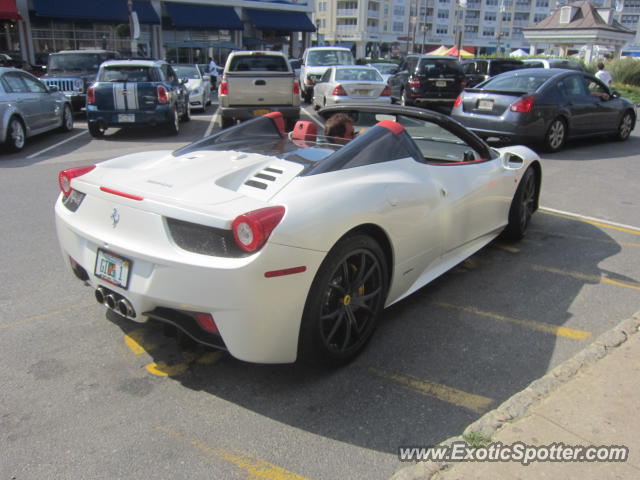 Ferrari 458 Italia spotted in Long Branch, New Jersey