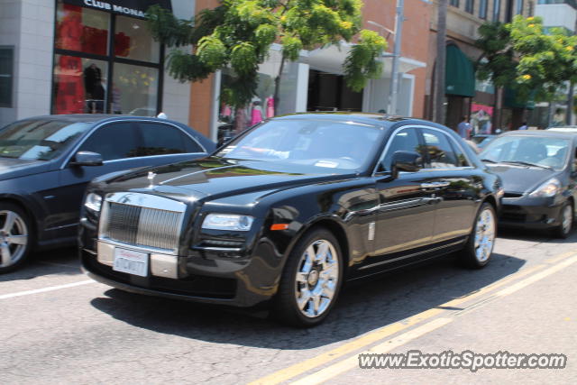 Rolls Royce Ghost spotted in Beverly Hills, California