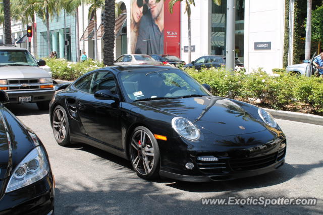 Porsche 911 Turbo spotted in Beverly Hills, California