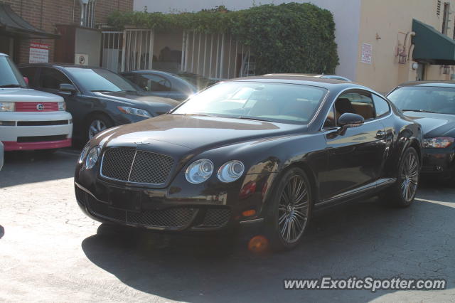 Bentley Continental spotted in Beverly Hills, California