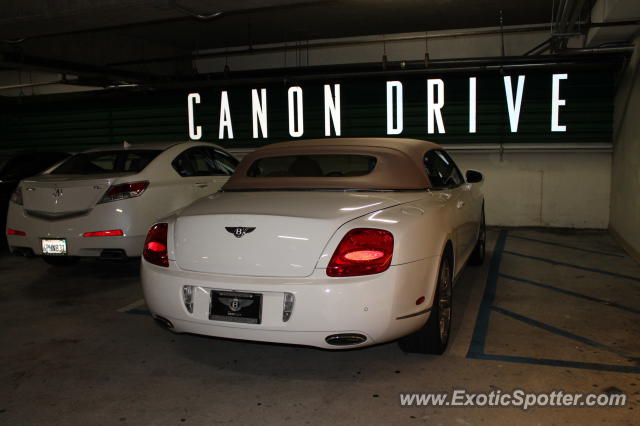 Bentley Continental spotted in Beverly Hills, California