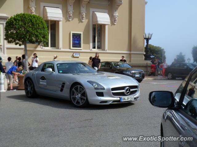 Mercedes SLS AMG spotted in Monte Carlo, Monaco