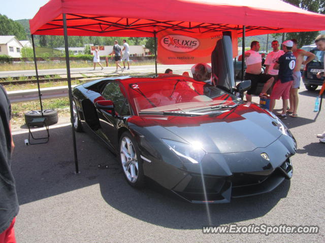 Lamborghini Aventador spotted in Brasov, Romania