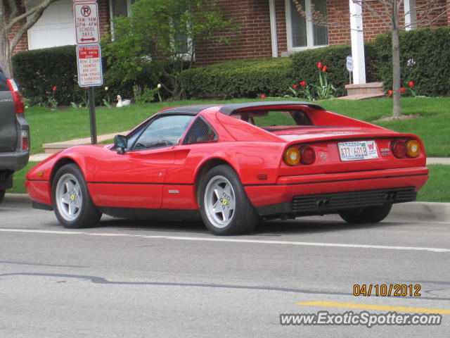 Ferrari 328 spotted in Chicago, Illinois