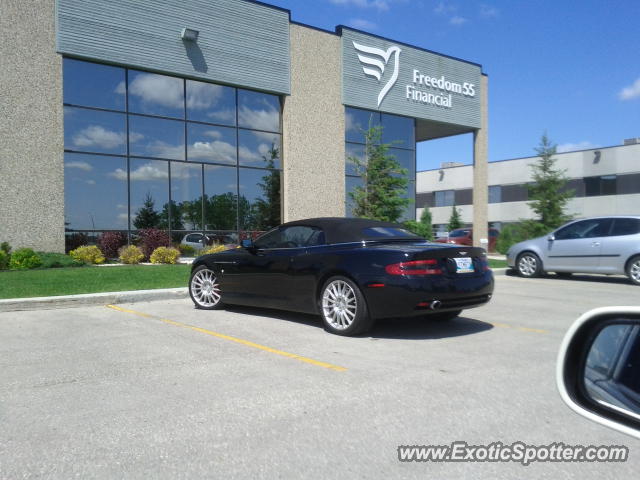 Aston Martin DB9 spotted in Winnipeg, Canada