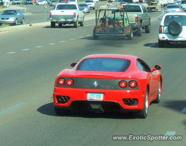 Ferrari 360 Modena spotted in Tucson, Arizona