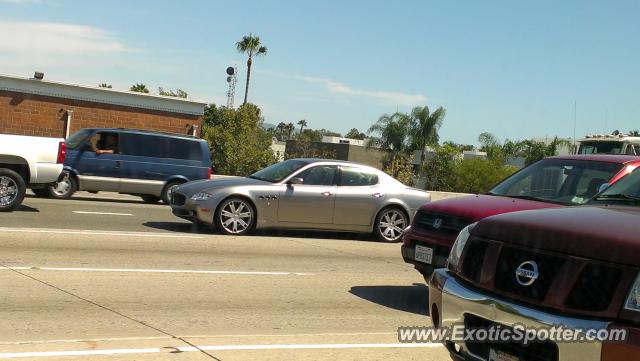 Maserati Quattroporte spotted in Newport Beach, California