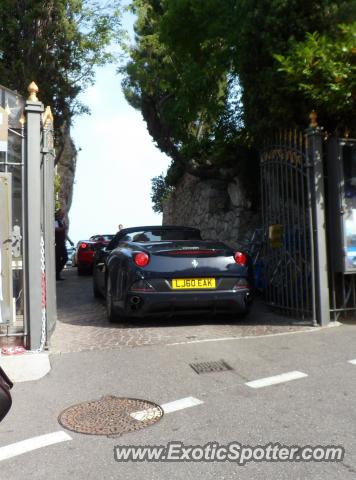 Ferrari California spotted in Eze, France