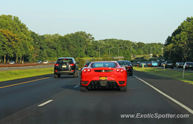 Ferrari F430 spotted in GSP, New Jersey