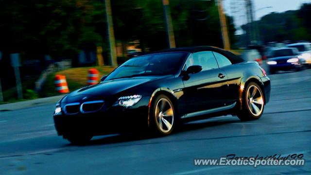 BMW M6 spotted in Fishers, Indiana