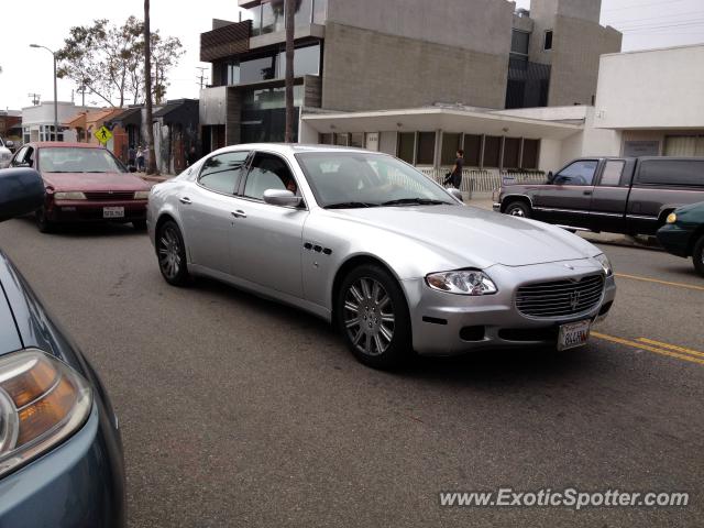 Maserati Quattroporte spotted in LA, California