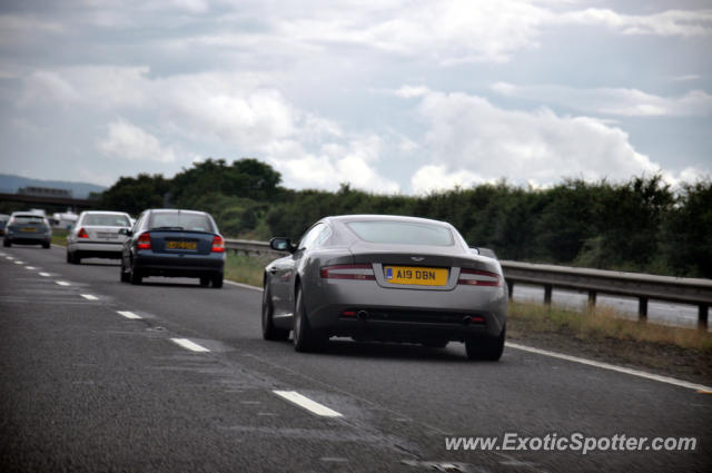 Aston Martin DB9 spotted in Bristol, United Kingdom