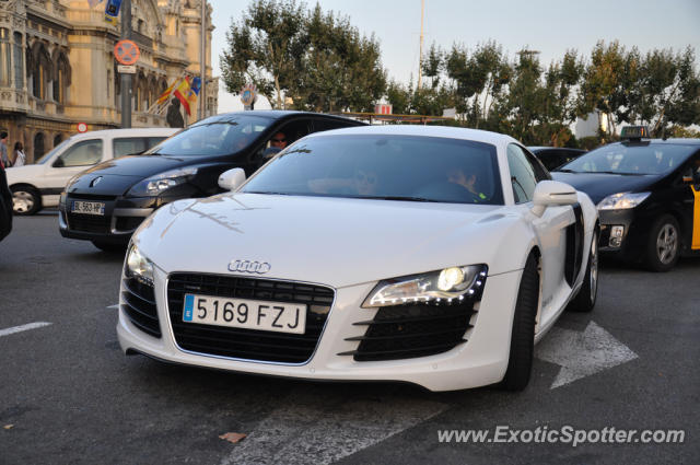 Audi R8 spotted in Barcelona, Spain