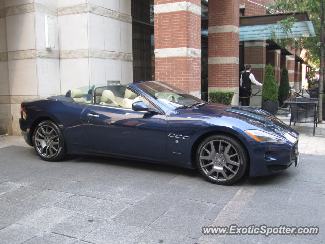 Maserati GranTurismo spotted in Toronto, Canada