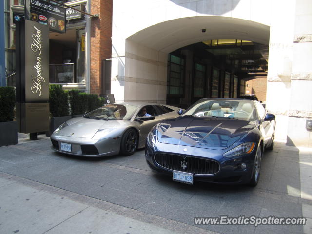 Lamborghini Murcielago spotted in Toronto, Canada