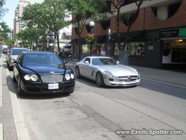 Mercedes SLS AMG spotted in Toronto, Canada