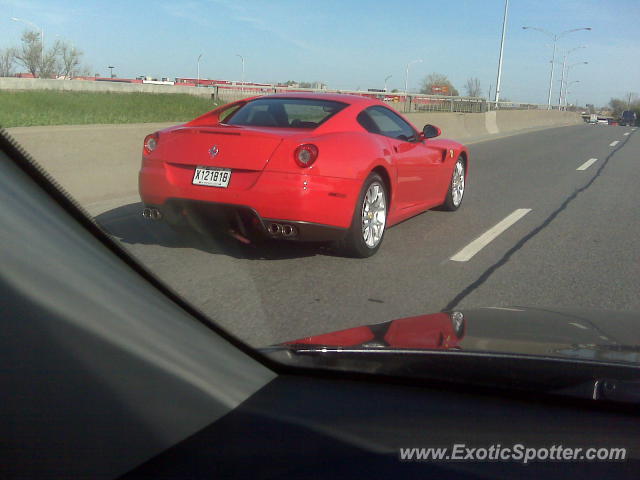 Ferrari 599GTB spotted in Montreal, Quebec, Canada