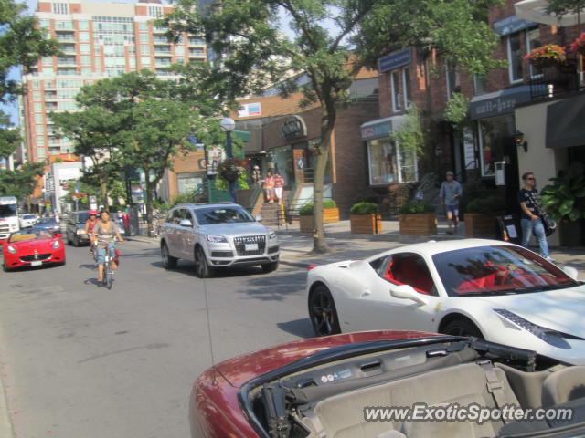 Ferrari California spotted in Toronto, Canada