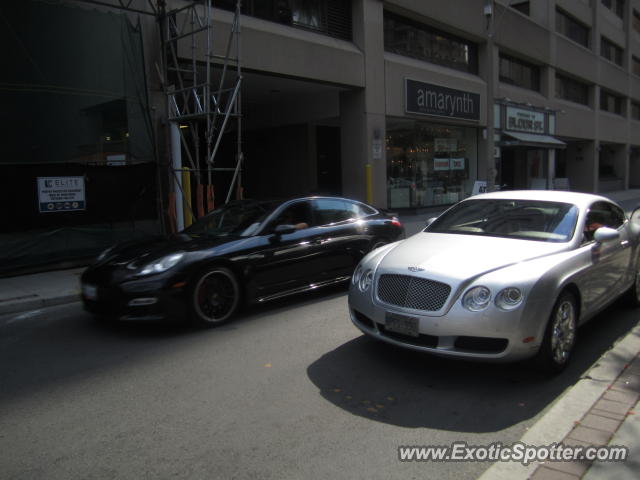 Bentley Continental spotted in Toronto, Canada