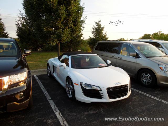 Audi R8 spotted in Barrington, Illinois