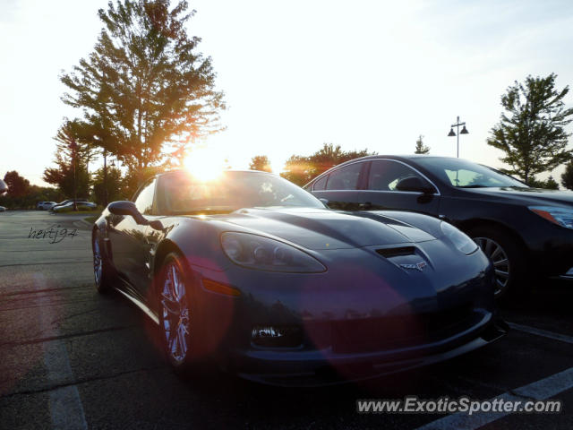 Chevrolet Corvette ZR1 spotted in Barrington, Illinois