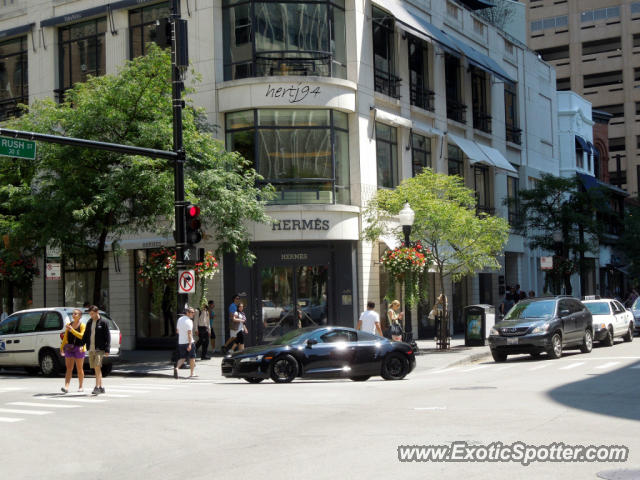 Audi R8 spotted in Chicago, Illinois