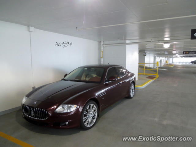 Maserati Quattroporte spotted in Chicago, Illinois