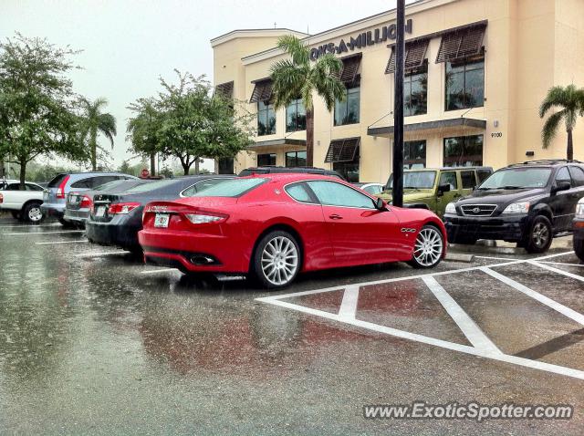 Maserati GranTurismo spotted in Naples, Florida