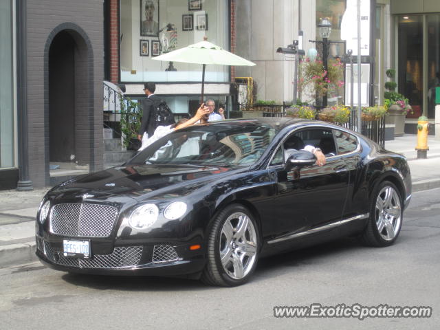 Bentley Continental spotted in Toronto, Canada