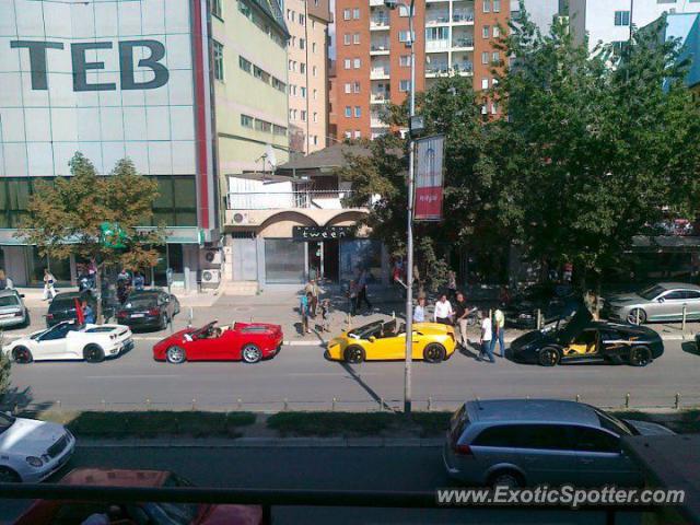 Lamborghini Murcielago spotted in Prishtina, Kosovo