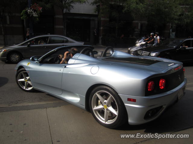 Ferrari 360 Modena spotted in Toronto, Canada