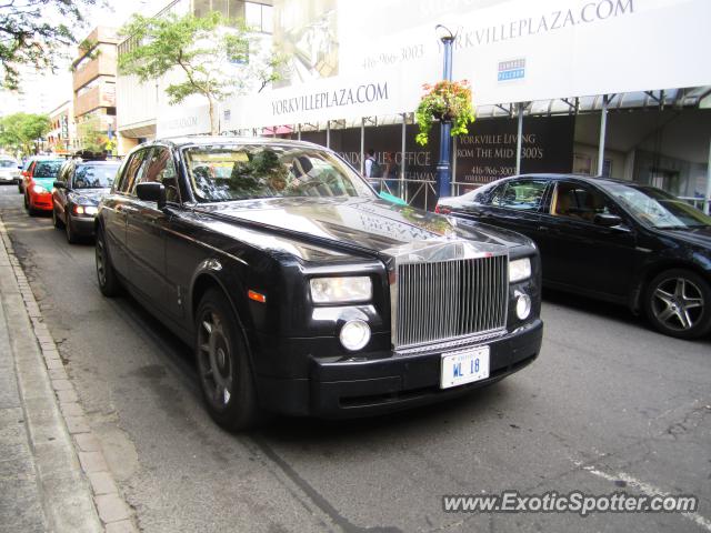 Rolls Royce Phantom spotted in Toronto, Canada