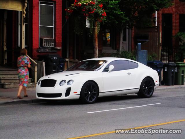 Bentley Continental spotted in Toronto, Canada