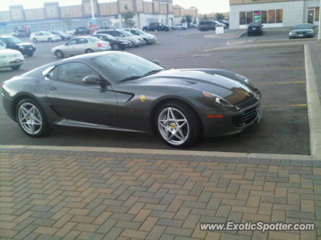 Ferrari 599GTB spotted in Toronto, Ontario, Canada