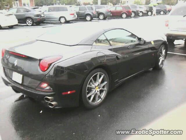 Ferrari California spotted in Bethany Beach, Delaware