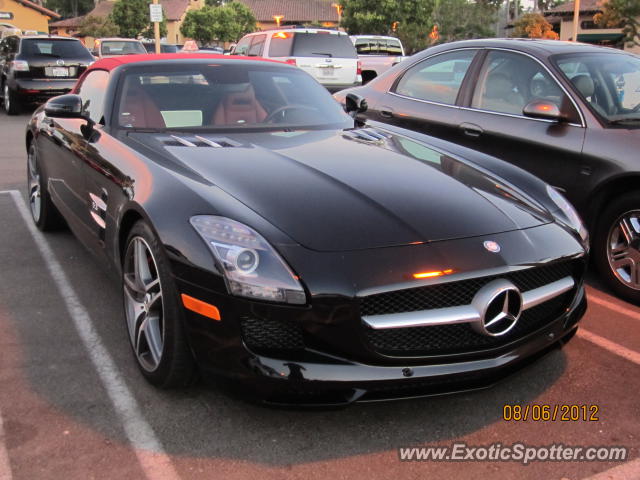 Mercedes SLS AMG spotted in Rancho Santa Fe, California