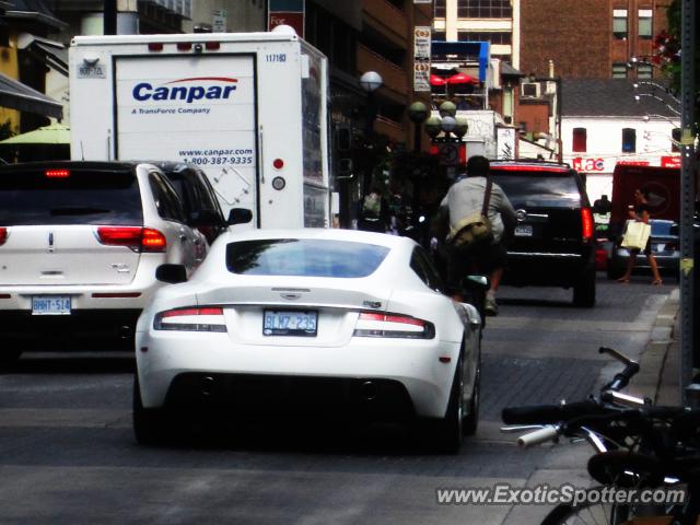 Aston Martin DBS spotted in Toronto, Canada