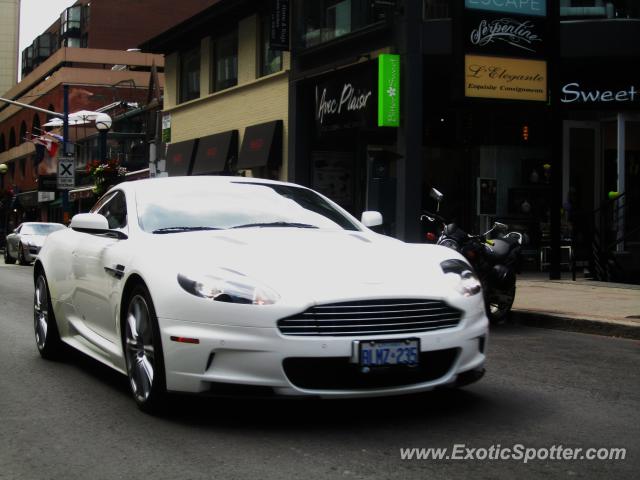 Aston Martin DBS spotted in Toronto, Canada