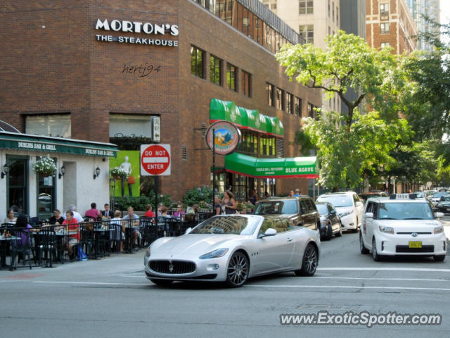 Maserati GranCabrio spotted in Chicago, Illinois