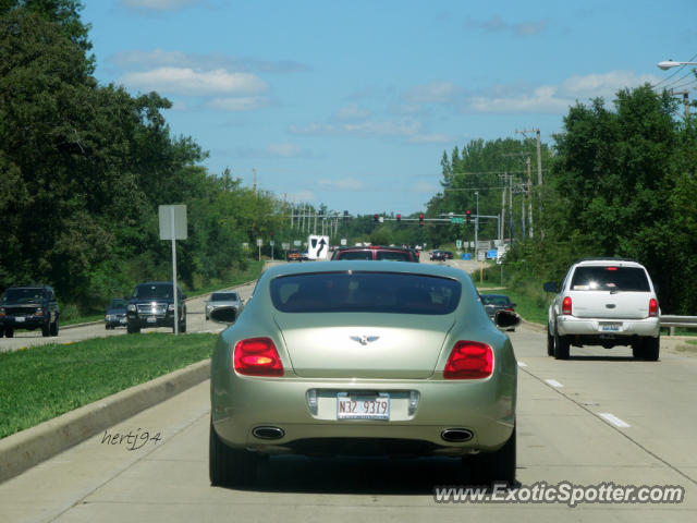 Bentley Continental spotted in Long Grove, Illinois