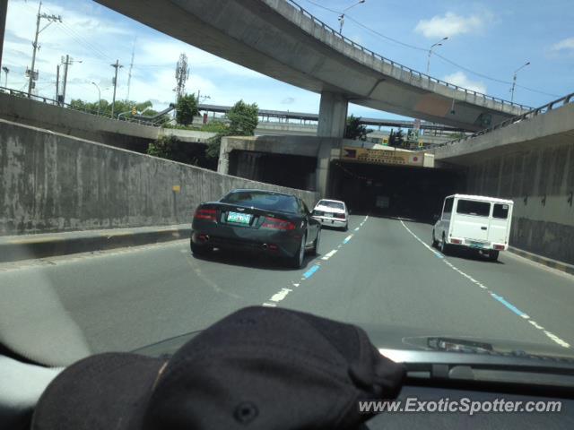 Aston Martin DB9 spotted in Makati city, Philippines