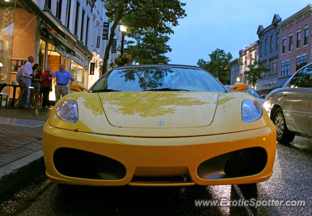 Ferrari F430 spotted in Red Bank, New Jersey