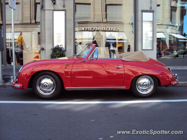 Porsche 356 spotted in Zurich, Switzerland