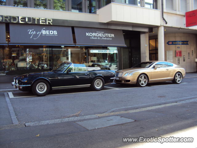 Bentley Continental spotted in Zurich, Switzerland