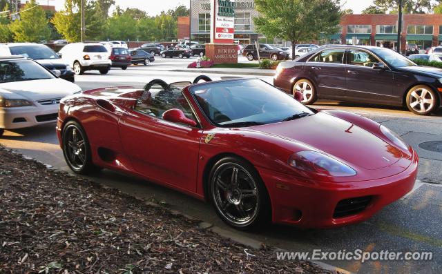 Ferrari 360 Modena spotted in Atlanta, Georgia